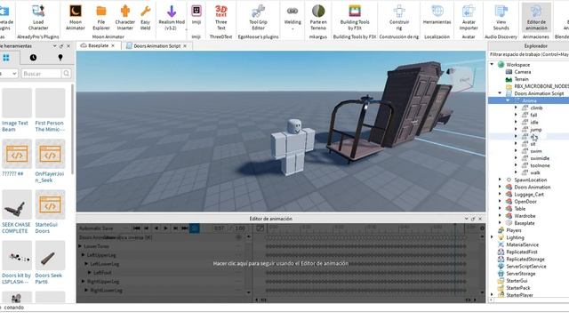 Doors Kit And Player Animations (Update) New Model | Roblox ? смотреть онлайн