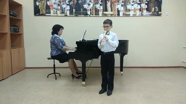 Дуравкин Арсений Пятницкая ДШИ духовые инструменты  А Гретри  Серенада