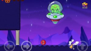 BALL GHOST Босс Инопланетянин 131 уровень - Приключения красного шарика