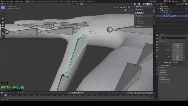 Blender Weight Painting - Making a Game in VR [Part: 02.5] смотреть онлайн