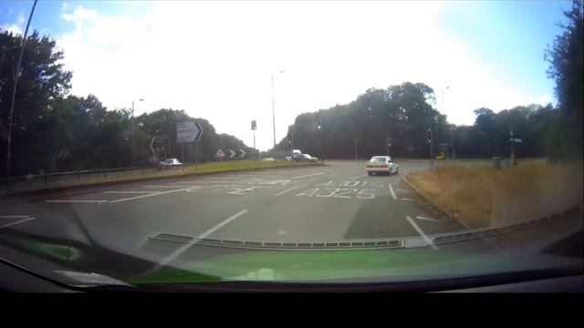 Ford Escort RS Turbo 2.1 1988 S2 - Dashcam drive June 2020 Farnham смотреть онлайн