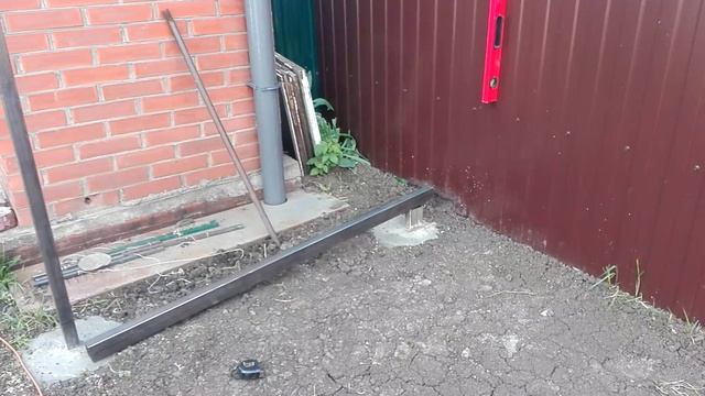 Дровник, постройка ч.1