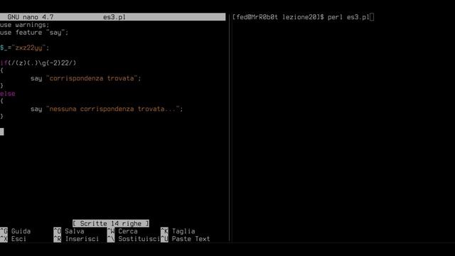 Perl: lezione 20: Espressioni regolari (regex): backreferences relativi e alternative смотреть онлайн