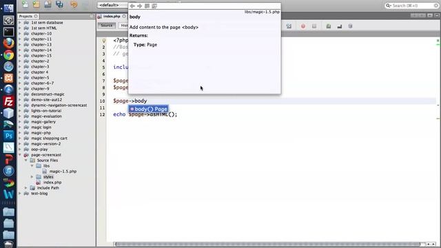 Introduction to the Page object смотреть онлайн