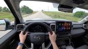 2023 Toyota Sequoia SR5 TRD Sport - POV First Drive (Binaural Audio)