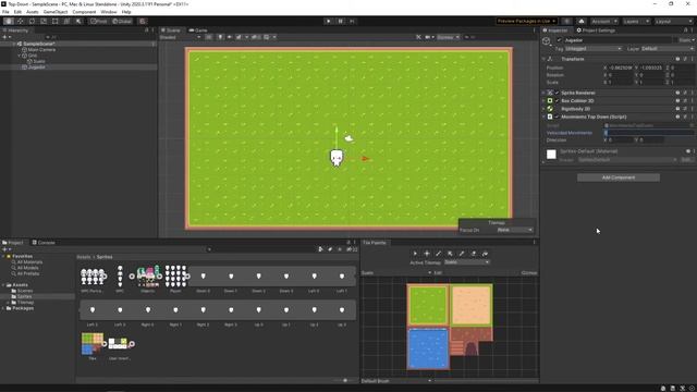 Cómo crear un juego con vista elevada en Unity (Top-Down) смотреть онлайн