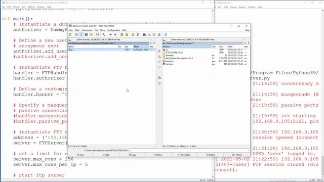 Kako Podići FTP Server u Firmi i Podesiti FTP Klijente - Python смотреть онлайн