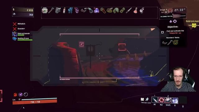 Эволюция Пропана | Яркие моменты кооператива в Risk of Rain 2 смотреть онлайн