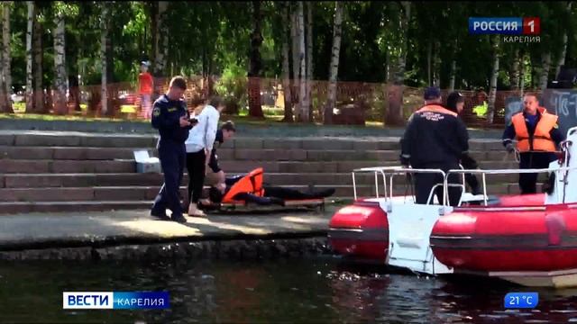 В Петрозаводске прошли учения по отработке действий при спасении на воде смотреть онлайн