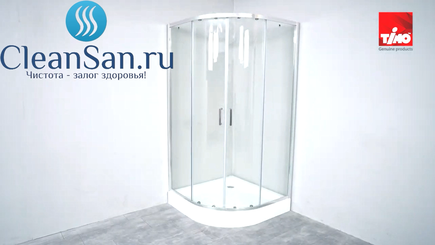 Обзор душевого уголка Timo T-601 Clean Glass смотреть онлайн