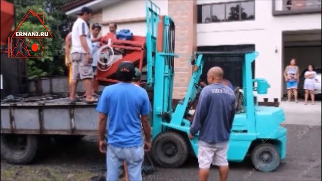 Станок ERMANI в Филиппинах. смотреть онлайн