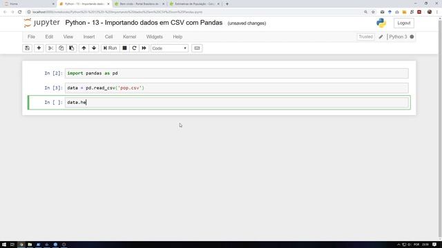 Python - Importando CSV com Pandas смотреть онлайн