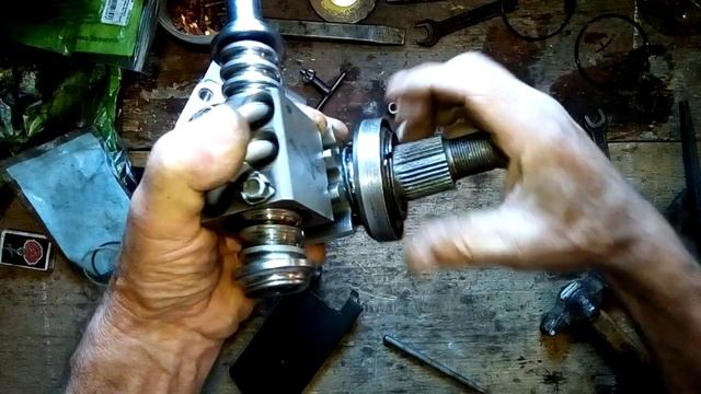 Ремонт рулевого редуктора Газель без Гур часть 2 смотреть онлайн