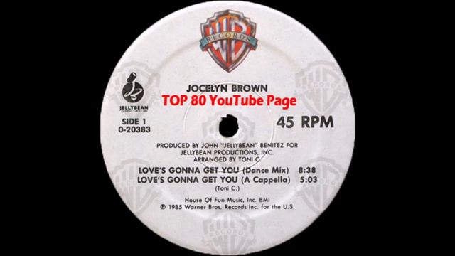Jocelyn Brown - Loves Gonna Get You (A John 