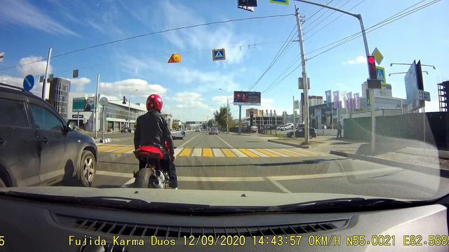 Проезд на запрещающий (красный) сигнал светофора смотреть онлайн