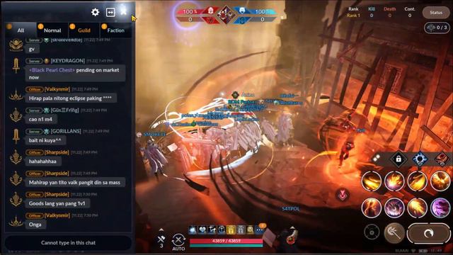 Black Desert Mobile Solaris Mass PVP Gameplay смотреть онлайн