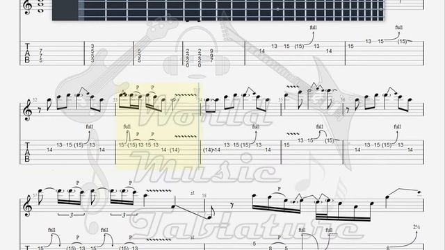 Ford, Lita   Back To The Cave GUITAR 1 TAB