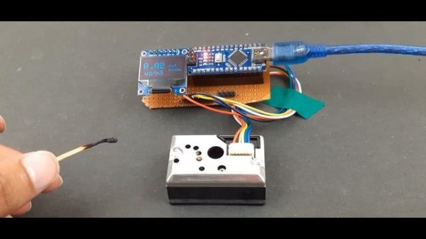 How to Interface Sharp GP2Y1014AU0F Sensor with Arduino to build Air Quality Analyser