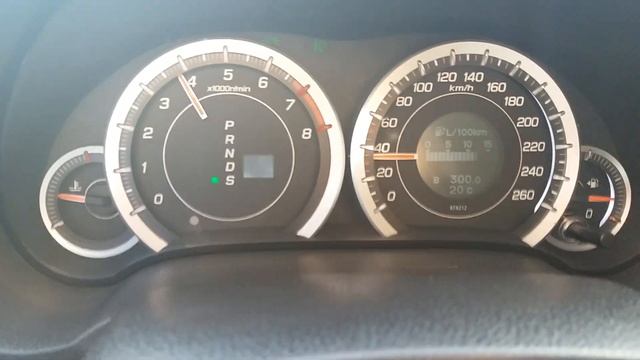 Honda Accord 2.0. Разгон 0-100 смотреть онлайн