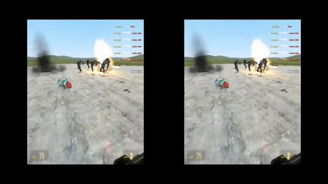 Garry's Mod with The Quicksilver Mod In VR смотреть онлайн