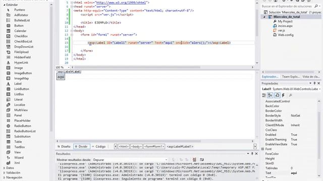 Trucos con Javascript en ASP.NET- front end y back end смотреть онлайн