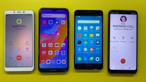 Incoming Call Xiaomi Mi 6A Vs ZTE Blade A51 Lite / Outgoing Call Meizu M5 Vs Honor 8A / MADNESS CAL