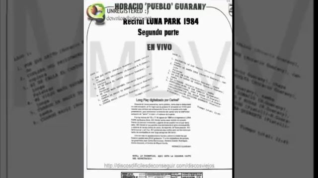 Horacio Guarany - Volver en vino Luna Park 84 смотреть онлайн