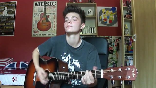 The Weeknd-Can't Feel My Face | Acoustic Guitar Cover смотреть онлайн