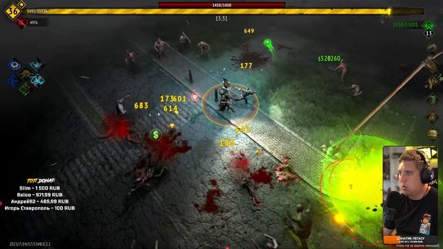 Yet Another Zombie Survivors - Выживание от Орды Зомби. Первый взгляд и Обзор смотреть онлайн