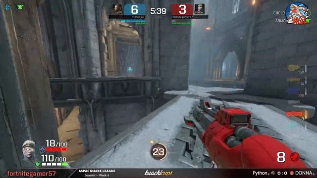 AQL - Div 1 Finals - LB Round 2 - Python v/s DONNA смотреть онлайн