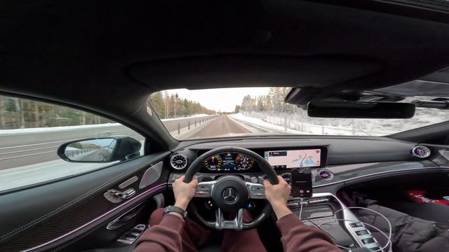 AMG GT63s Путешествие по европе от первого лица, Швеция. AMG GT63s POV Europe, Sweden!