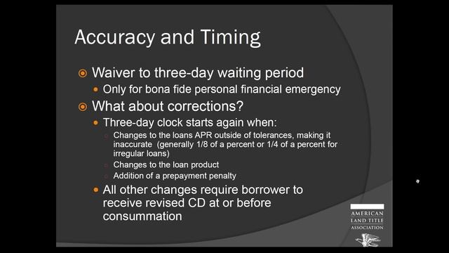 Title Topics: 5 Key Areas to Prime Your Operation for the New Closing Process смотреть онлайн