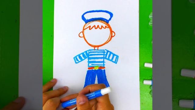 Урок рисования для РОДИТЕЛЕЙ / Как нарисовать ЧЕЛОВЕКА для детей смотреть онлайн