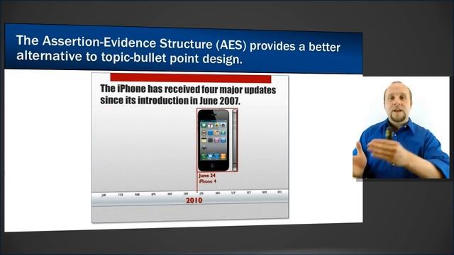 The Assertion-Evidence Structure for PowerPoint Slide Design смотреть онлайн