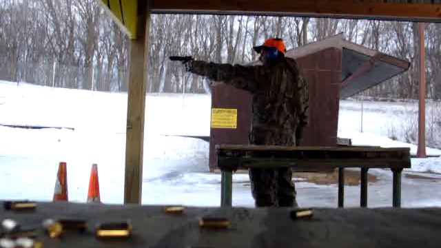 Sig Sauer Mosquito Sport, Shooting Left-handed