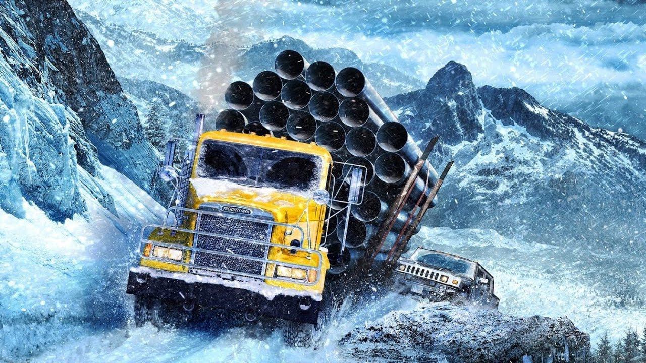 Snowrunner. Решаем воросы с бензином смотреть онлайн