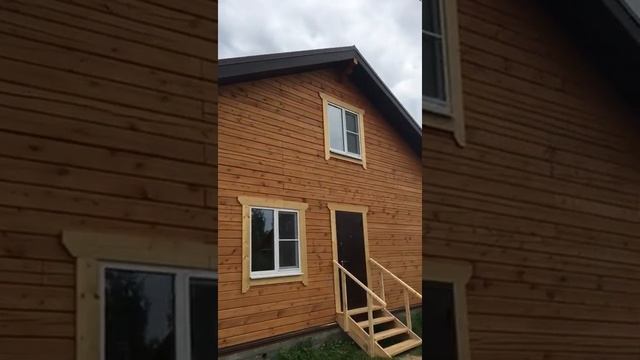 Дома 7х8 м. из профилированного бруса смотреть онлайн