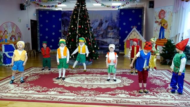 Новый Год в средней группе. Муз.рук.Е.Рабская. смотреть онлайн