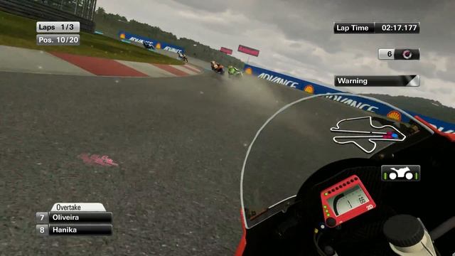 MotoGP 14 Rainy Race Gameplay (PC HD) смотреть онлайн