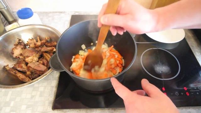 Глухарь тушенный с картошкой смотреть онлайн