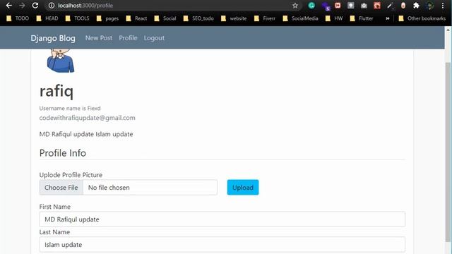 Django And ReactJs for Noobs in Bangla(বাংলা)?? - Part 21 - Final Project Social Blog -6 смотреть онлайн