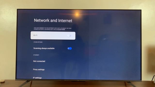 TCL Google TV: How To Turn ON Wi-Fi смотреть онлайн