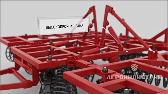 Борона ротационная кольцевая - 8