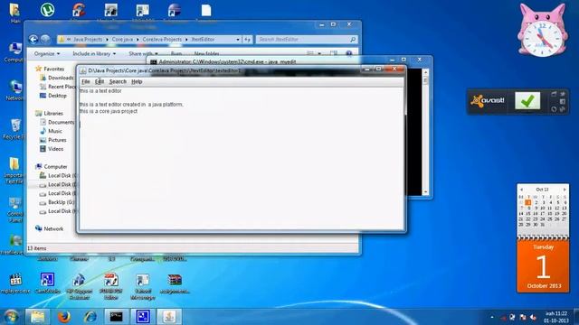 Rich Text Editor Project Java Project смотреть онлайн