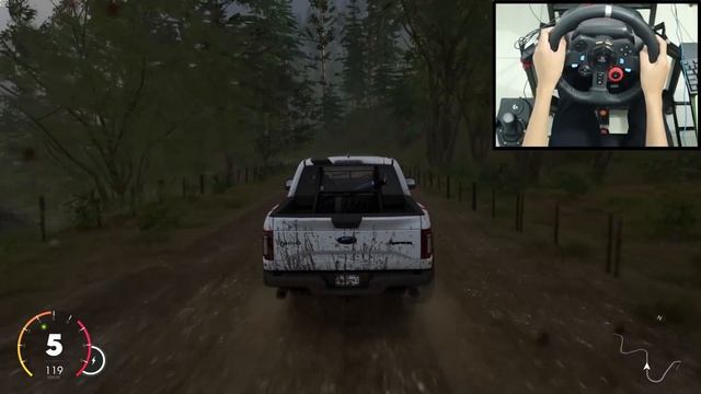 FORD F-150 RAPTOR - OFF-ROAD - The Crew 2 | Logitech g29 gameplay смотреть онлайн