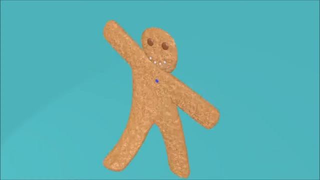 Blender - Gingerbread person tutorial смотреть онлайн
