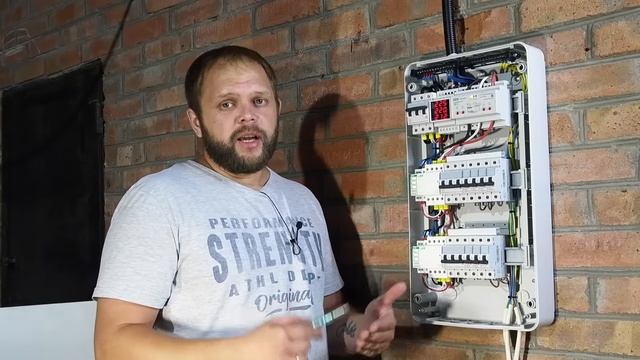 Распределительный щит сборка с приоритетной нагрузкой ОМ-630-1 F&F защитой от обрыва нуля смотреть онлайн