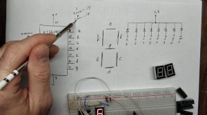 Как работает микросхема К176ИЕ4 (CD4026E)Как работает микросхема К176ИЕ4 (CD4026E)