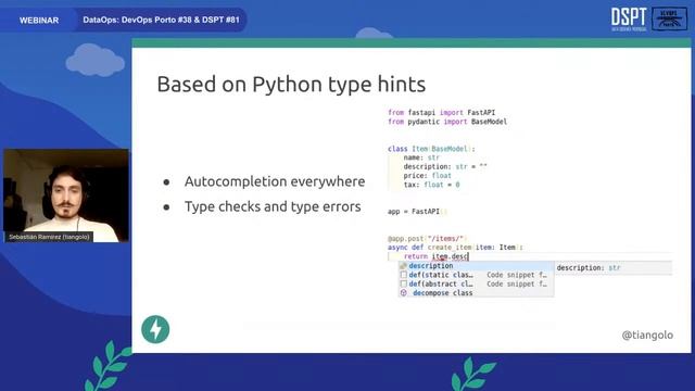 DSPT & DevOps Porto Webinar смотреть онлайн