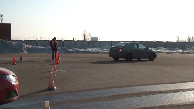 МосАвтоСлалом. "Женский день на автодроме "Пражский". №9 видео 1 смотреть онлайн